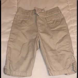 Toddler Khaki Capris